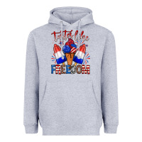 Heather Grey taster like freedom Heavyweight Hoodie - Zillion Design Studio