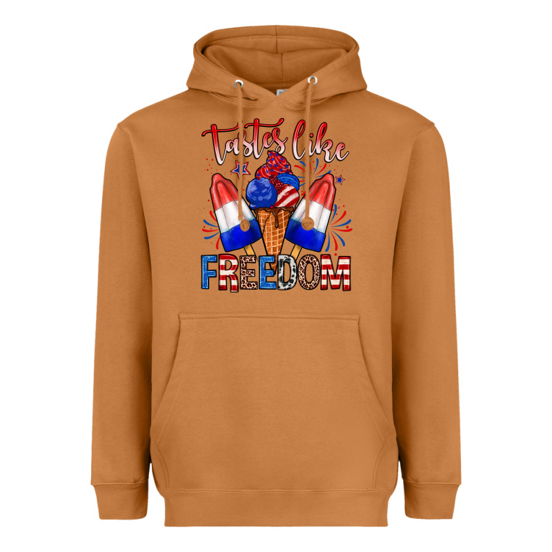 Taster Like Freedom Heavyweight Hoodie by Zillion Design Studio | Teevron