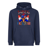 Navy taster like freedom Heavyweight Hoodie - Zillion Design Studio