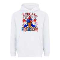 White taster like freedom Heavyweight Hoodie - Zillion Design Studio