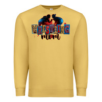 Antique Gold wrestling mom Premium Sweatshirt - Zillion Design Studio