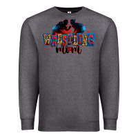 Charcoal Heather wrestling mom Premium Sweatshirt - Zillion Design Studio