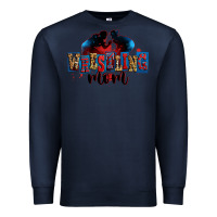 Navy wrestling mom Premium Sweatshirt - Zillion Design Studio