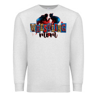 Oatmeal Heather wrestling mom Premium Sweatshirt - Zillion Design Studio