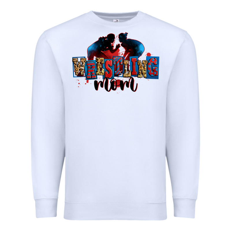 Wrestling Mom Premium Sweatshirt by Zillion Design Studio | Teevron