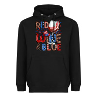 Black red wine and blue Heavyweight Hoodie - Zillion Design Studio
