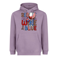 Lavender red wine and blue Heavyweight Hoodie - Zillion Design Studio