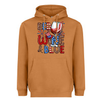 Meerkat red wine and blue Heavyweight Hoodie - Zillion Design Studio