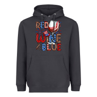 Smoke red wine and blue Heavyweight Hoodie - Zillion Design Studio
