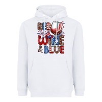 White red wine and blue Heavyweight Hoodie - Zillion Design Studio
