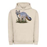 Pigment French Oak Gray Fox Urban Hoodie - LillyAllenDesigns