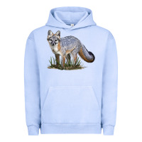Pigment Grape Ice Gray Fox Urban Hoodie - LillyAllenDesigns