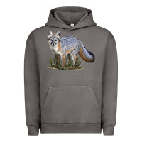 Pigment Tornado Gray Fox Urban Hoodie - LillyAllenDesigns