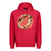 Cardinal watermelon cowhide patch3 Premium Hoodie - JahusDesignShop