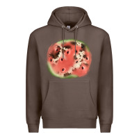 Coffee watermelon cowhide patch3 Premium Hoodie - JahusDesignShop