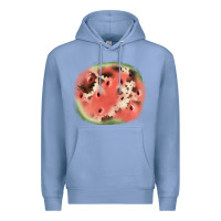 Colony Blue watermelon cowhide patch3 Premium Hoodie - JahusDesignShop