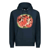 Navy watermelon cowhide patch3 Premium Hoodie - JahusDesignShop