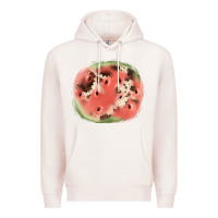 Pale Pink watermelon cowhide patch3 Premium Hoodie - JahusDesignShop