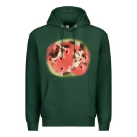 Sports Green watermelon cowhide patch3 Premium Hoodie - JahusDesignShop