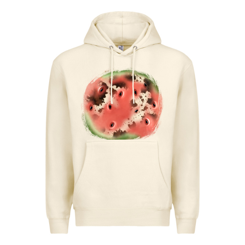 Watermelon Cowhide Patch3 Premium Hoodie by JahusDesignShop | Teevron