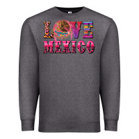 Charcoal Heather love mexico Premium Sweatshirt - CTS Tumbler Store
