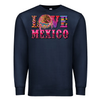 Navy love mexico Premium Sweatshirt - CTS Tumbler Store