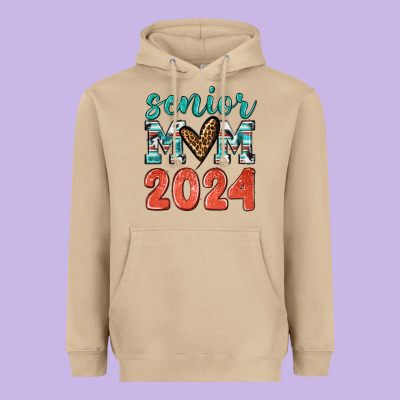 Senior Mom 2024 Tbw Heavyweight Hoodie Designed By Texasbilliewilder