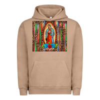 Pigment Burro our lady of Guadalupe serape Urban Hoodie - BarkalooDesign