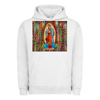 Pigment Lunar Rock our lady of Guadalupe serape Urban Hoodie - BarkalooDesign