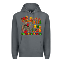 Rock dia de los muertos Premium Hoodie - AdoDesignShop