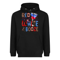 Black red white and booze Heavyweight Hoodie - Zillion Design Studio