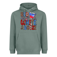 Sage red white and booze Heavyweight Hoodie - Zillion Design Studio