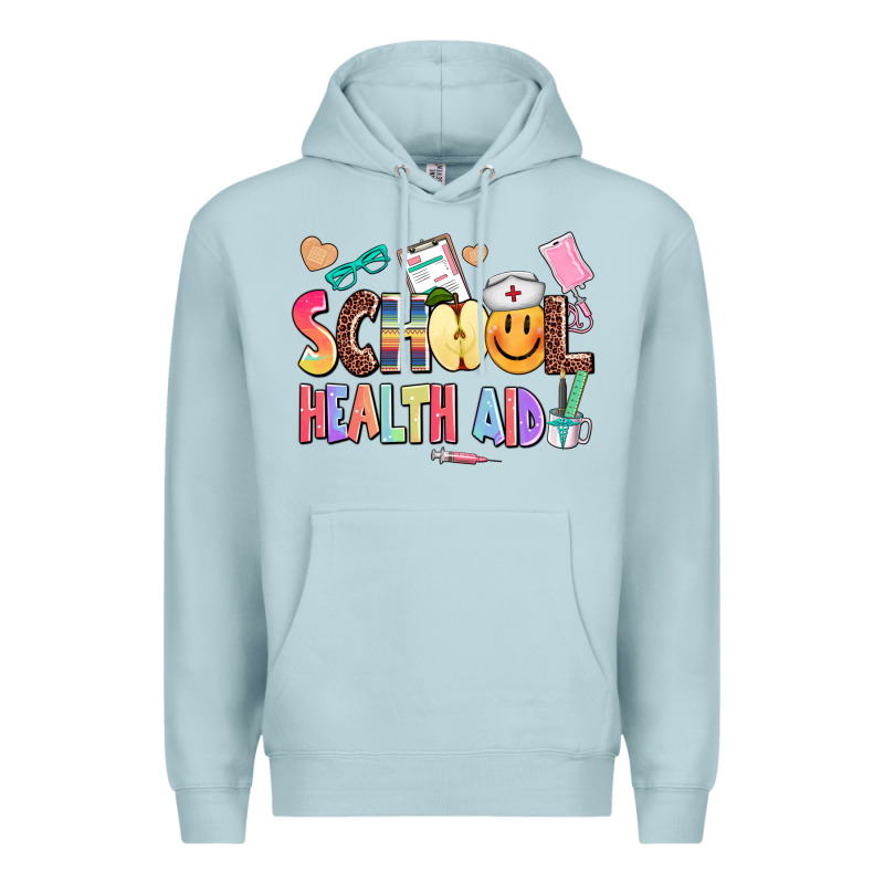 School Healt Aid Premium Hoodie by AdoDesignShop | Teevron