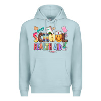 Blue Mist school healt aid Premium Hoodie - AdoDesignShop