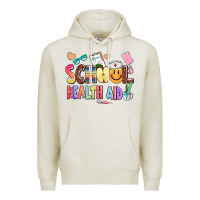 Oatmeal Heather school healt aid Premium Hoodie - AdoDesignShop