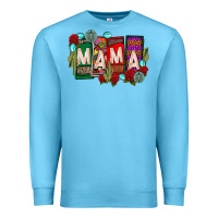 Ocean Blue mama chingona Premium Sweatshirt - CTS Tumbler Store