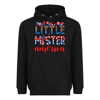 Black little mister America Heavyweight Hoodie - Zillion Design Studio