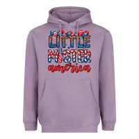 Lavender little mister America Heavyweight Hoodie - Zillion Design Studio