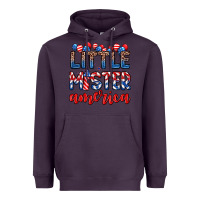 Plum little mister America Heavyweight Hoodie - Zillion Design Studio