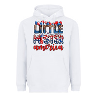 White little mister America Heavyweight Hoodie - Zillion Design Studio