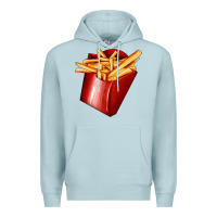 Blue Mist french fries Premium Hoodie - AdoDesignShop