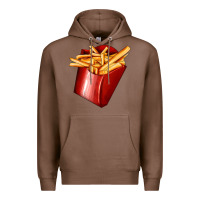 Chestnut french fries Premium Hoodie - AdoDesignShop