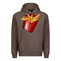 Coffee french fries Premium Hoodie - AdoDesignShop