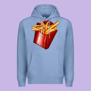 French Fries Premium Hoodie Designed By Adodesignshop