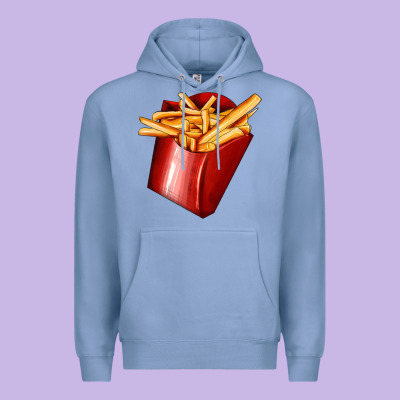French Fries Premium Hoodie Designed By Adodesignshop