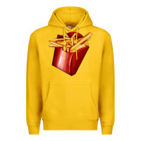 Lemon french fries Premium Hoodie - AdoDesignShop