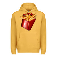 Mustard french fries Premium Hoodie - AdoDesignShop