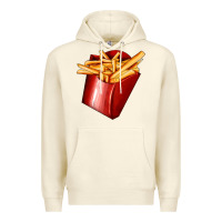 Sandshell french fries Premium Hoodie - AdoDesignShop