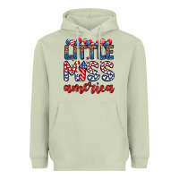 Matcha little miss America Heavyweight Hoodie - Zillion Design Studio