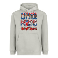 Moon Dust little miss America Heavyweight Hoodie - Zillion Design Studio